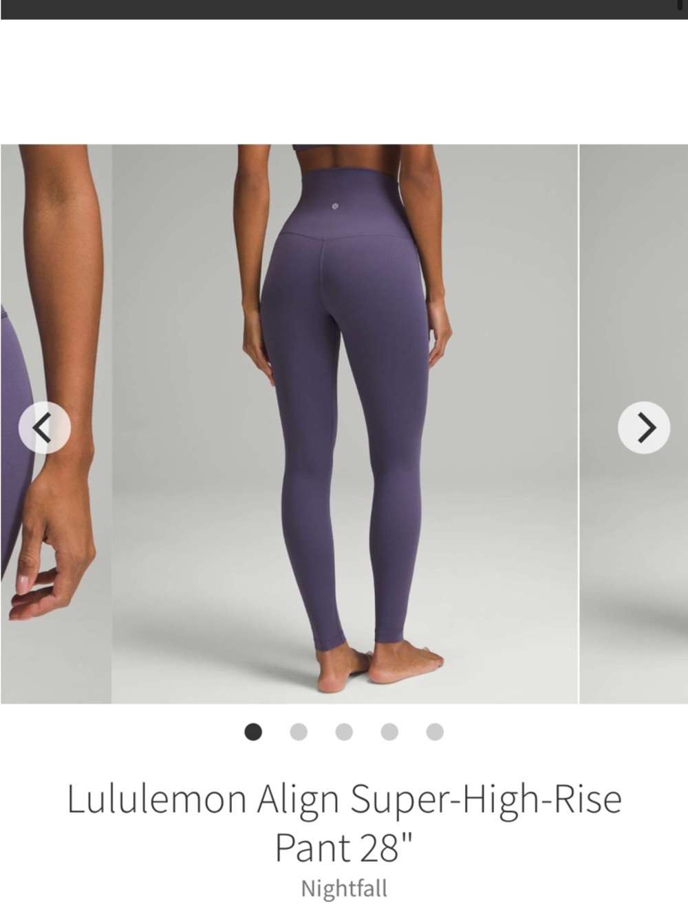 [2] Lululemon Super High Rise Leggings